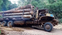 LORRY ATTACKED, MOST LOADED